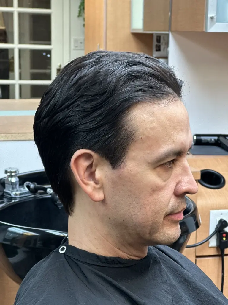 Example of a modern men's haircut from our Scottsdale salon - Gallery Image 10