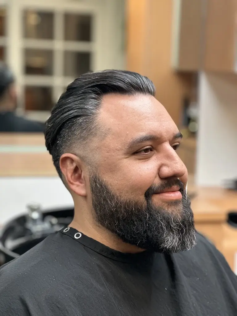 Example of a modern men's haircut from our Scottsdale salon - Gallery Image 4