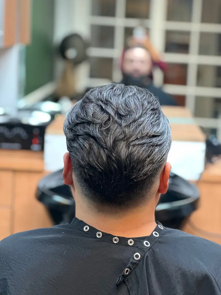 Example of a modern men's haircut from our Scottsdale salon - Gallery Image 5